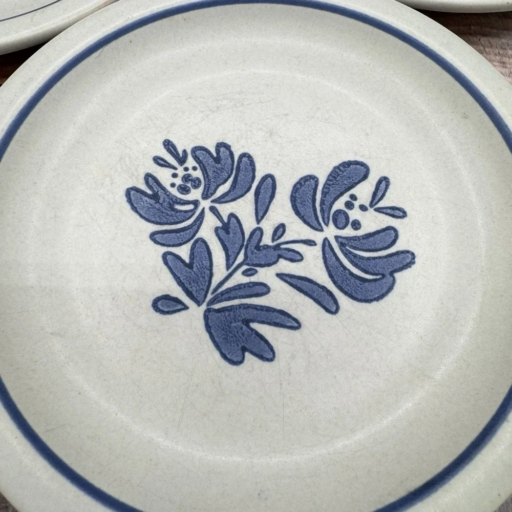 Pfaltzgraff Yorktowne Salad Dessert Plates Set Of 5 Vintage Farmhouse Country